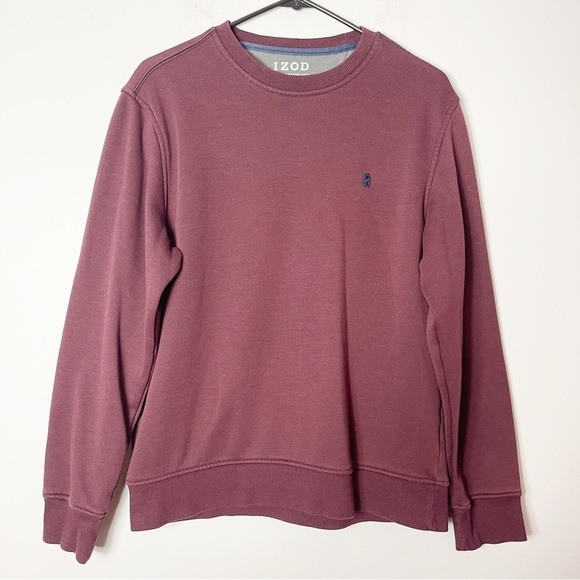 IZOD Men’s Burgundy Advantage Performance Pullover Size Small - Picture 1 of 8